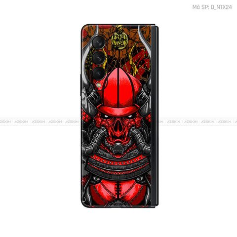 Dán Skin Galaxy Z Fold4 Hình Satan - Samurai | D_NTX24