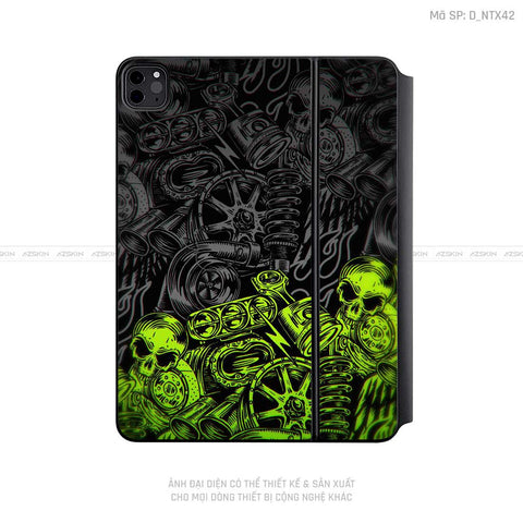 Dán Skin Magic Keyboard Hình Tattoo | D_NTX42