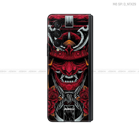 Dán Skin Galaxy Z Fold4 Hình Satan - Samurai | D_NTX29