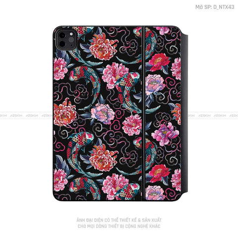 Dán Skin Magic Keyboard Hình Tattoo | D_NTX43