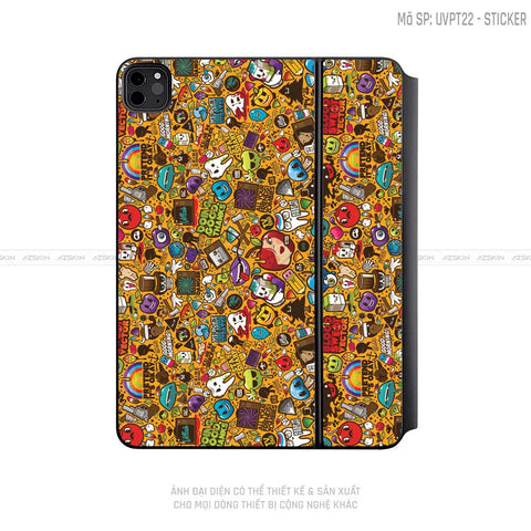 Dán Skin Magic Keyboard Vân Sticker 05 | UVPT22