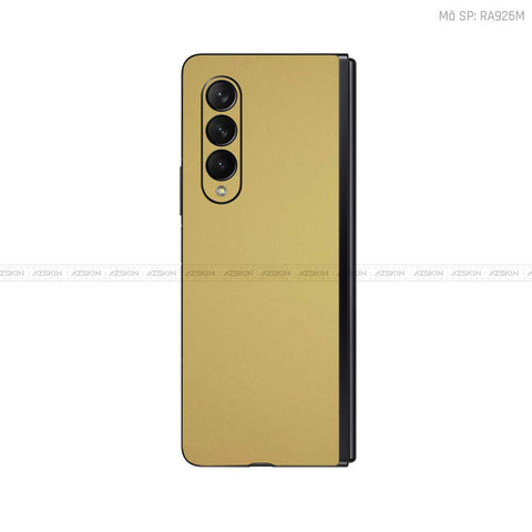 Dán Skin Galaxy Z Fold 6 Đổi Màu Vàng Đồng | RA926M