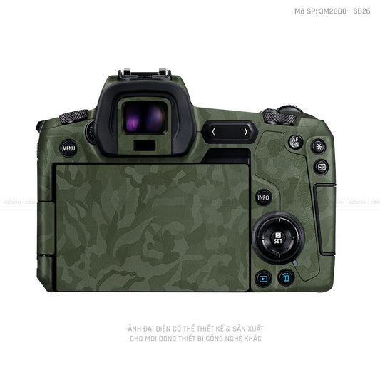 Dán Skin Camo Green Máy Ảnh Canon DSLR | 3M2080 - SB26