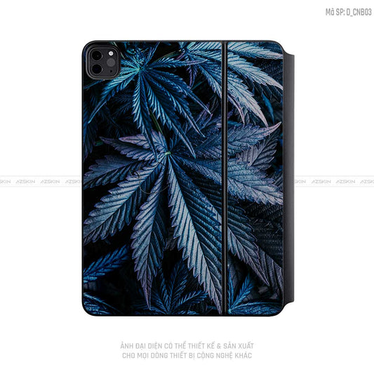 Dán Skin Magic Keyboard Hình Canabis | D_CNB03