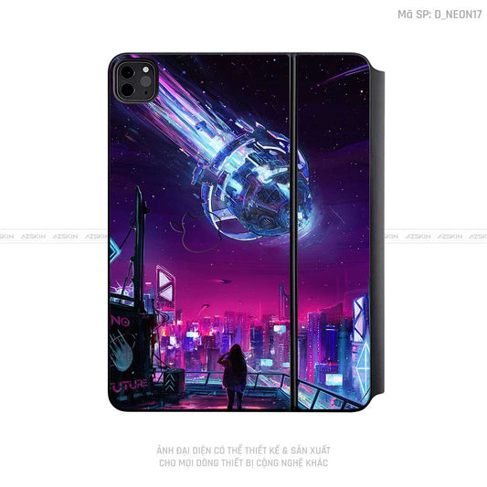 Dán Skin Magic Keyboard Hình Neon | D_NEON17