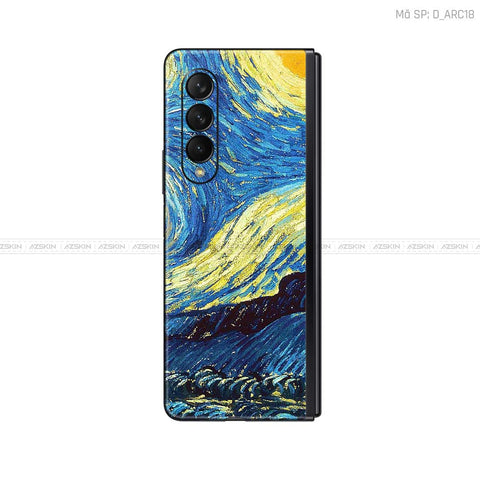 Dán Skin Galaxy Z Fold3 Hình Nghệ Thuật Arcrylic | D_ARC18