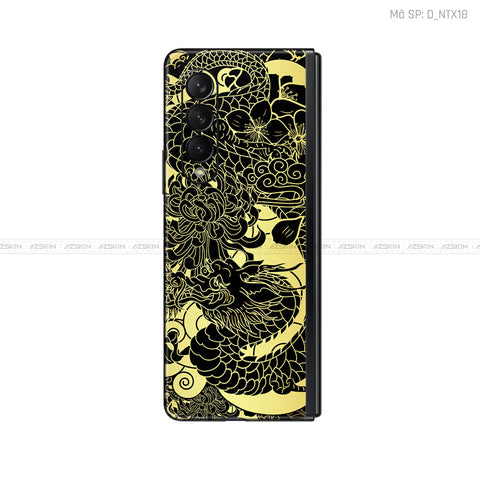 Dán Skin Galaxy Z Fold 6 Hình Tattoo | D_NTX18