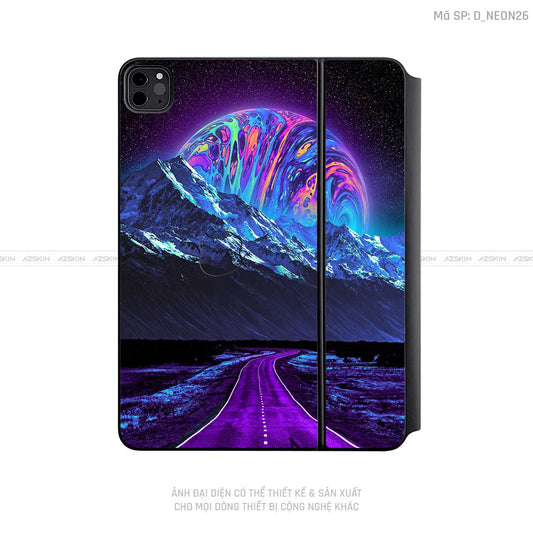 Dán Skin Magic Keyboard Hình Neon | D_NEON26