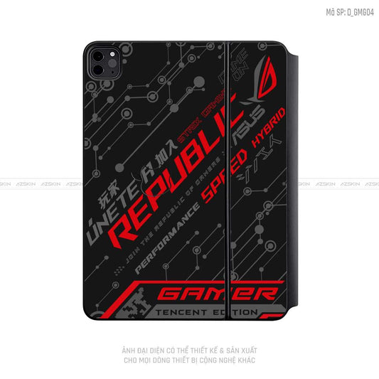 Dán Skin Magic Keyboard Hình Gaming Gear | D_GMG04