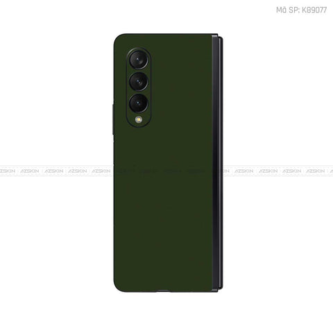 Dán Skin Galaxy Z Fold3 Đổi Màu Xanh Rêu | K89077