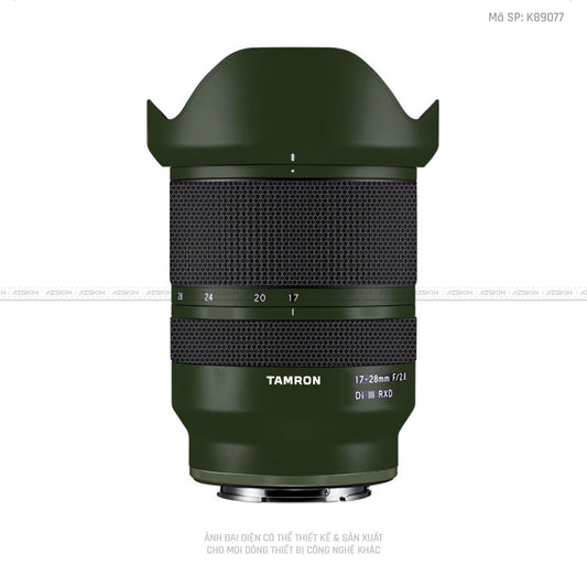 Dán Skin Ống Kính Tamron Đổi Màu Xanh | K89077