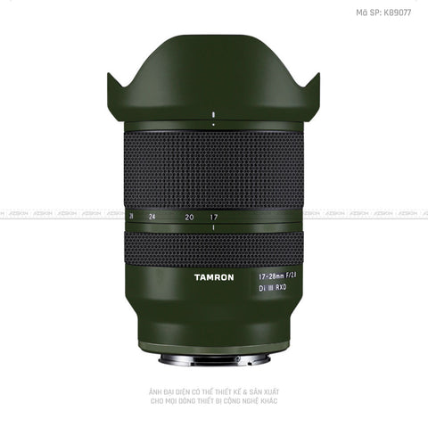 Dán Skin Ống Kính Tamron Đổi Màu Xanh | K89077