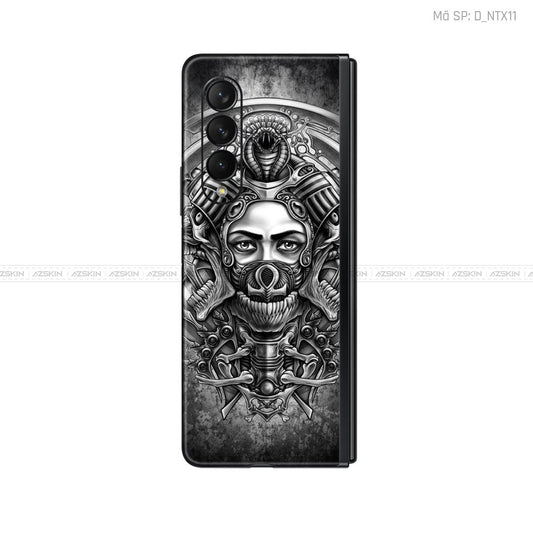 Dán Skin Galaxy Z Fold 7 Hình Tattoo | D_NTX11