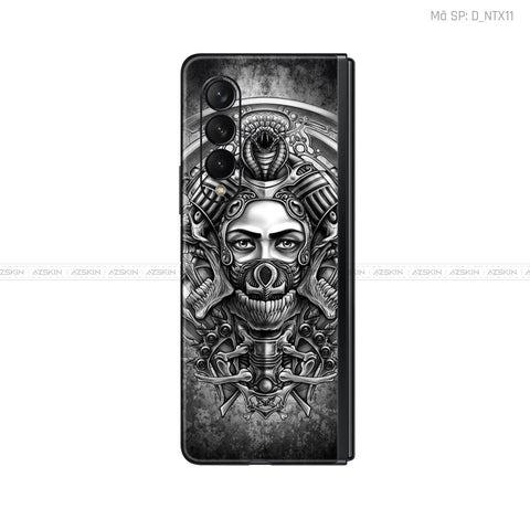 Dán Skin Galaxy Z Fold 6 Hình Tattoo | D_NTX11