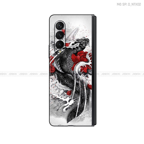 Dán Skin Galaxy Z Fold 6 Hình Tattoo | D_NTX02