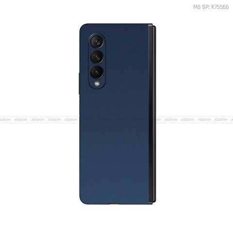 Dán Skin Galaxy Z Fold3 Đổi Màu Xanh Tím Than | K75566