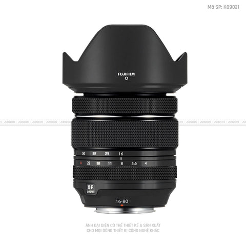 Dán Skin Ống Kính Fujifilm Đổi Màu Đen Lì | K89021
