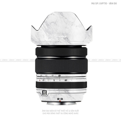 Dán Skin Ống Kính Fujifilm Vân Đá Trắng | UVPT10