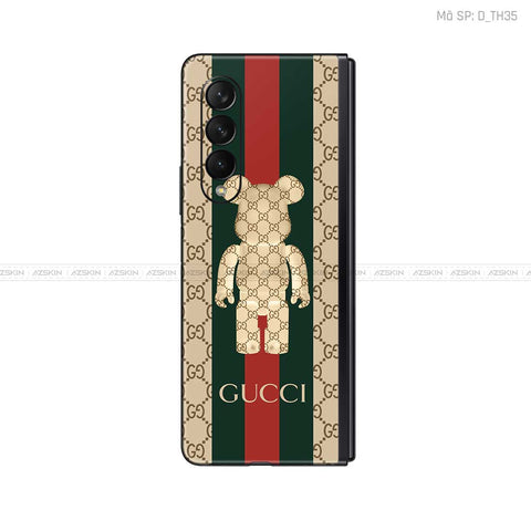Dán Skin Galaxy Z Fold3 Hình Gucci | D_TH35