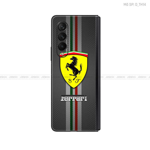 Dán Skin Galaxy Z Fold3 Hình Ferrari | D_TH14