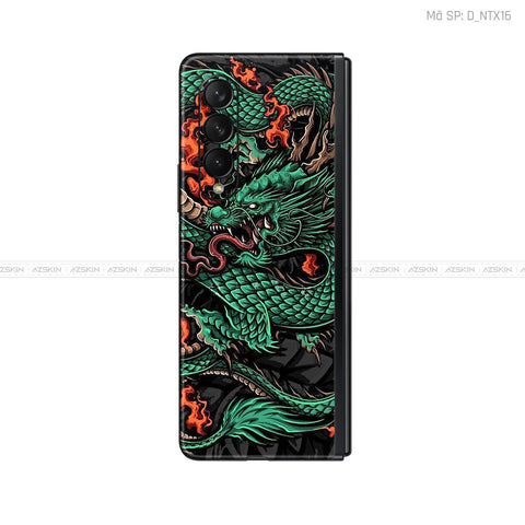 Dán Skin Galaxy Z Fold4 Hình Rồng | D_NTX16