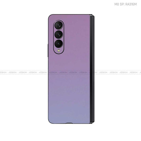 Dán Skin 3M/Oracal Galaxy Z Fold3 Chuyển Màu Tím | RA316