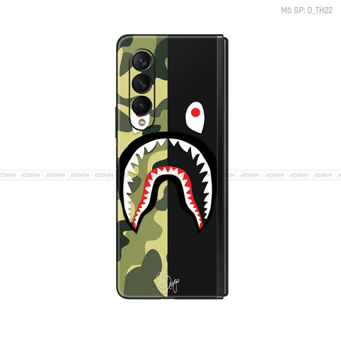 Dán Skin Galaxy Z Fold3 Hình Bape | D_TH22