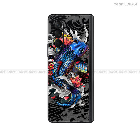 Dán Skin Galaxy Z Fold 6 Hình Tattoo | D_NTX04