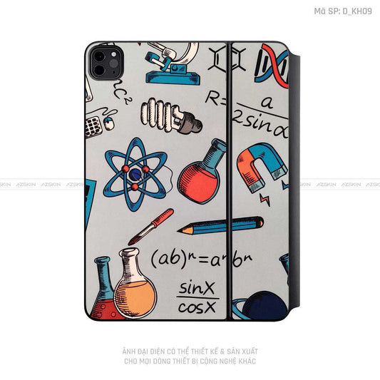 Dán Skin Magic Keyboard Hình Khoa Học | D_KH09