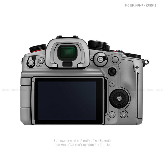 Dán Skin Máy Ảnh Lumix Màu K75548 - BẠC