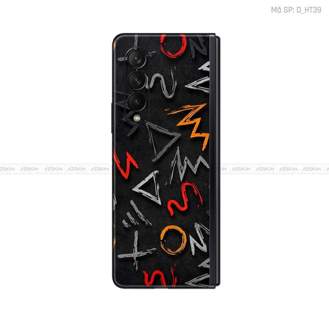 Dán Skin Galaxy Z Fold3 Hình Họa Tiết | D_HT39