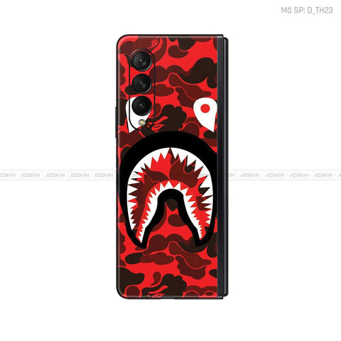 Dán Skin Galaxy Z Fold3 Hình Bape | D_TH23