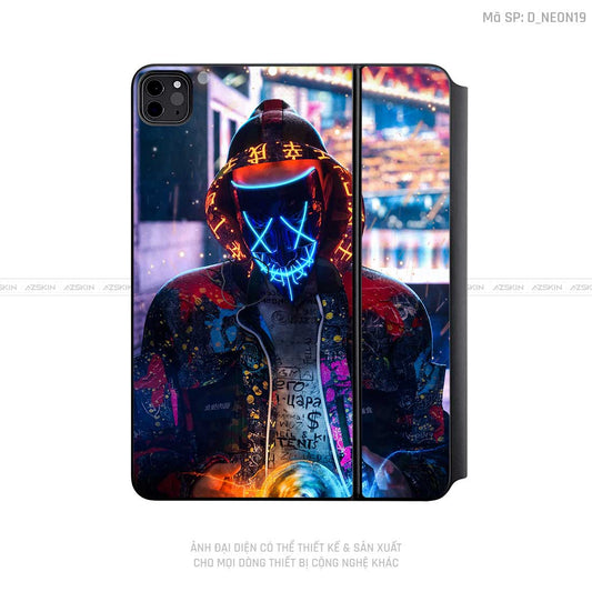 Dán Skin Magic Keyboard Hình Neon | D_NEON19