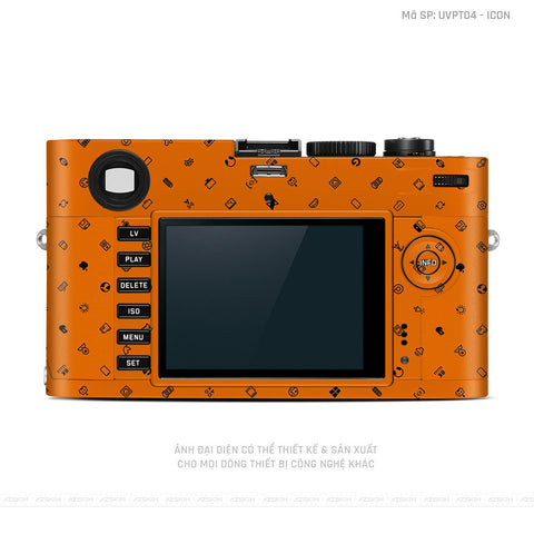 Dán Skin Máy Ảnh Leica Vân Nổi ICon Cam | UVPT04