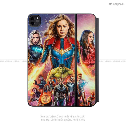 Dán Skin Magic Keyboard Hình Marvel | D_MV78