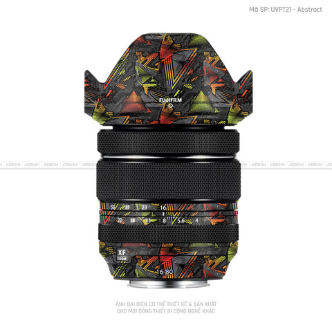 Dán Skin Ống Kính Fujifilm Vân Nổi Abstract 03 | UVPT21