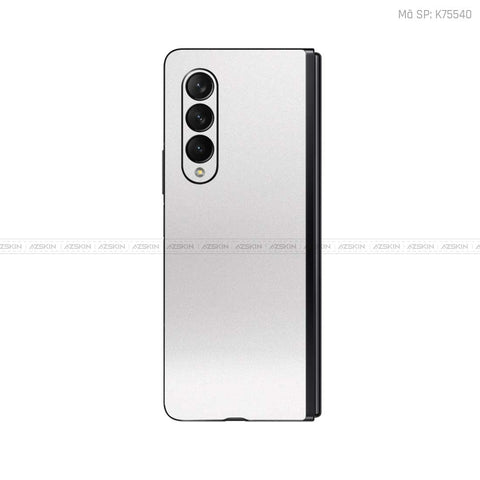 Dán Skin Galaxy Z Fold3 Đổi Màu Trắng Sứ | K75540