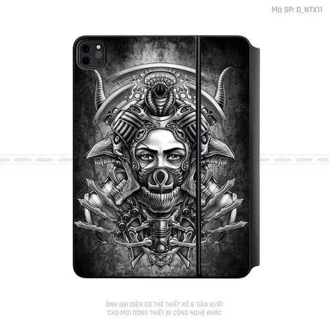 Dán Skin Magic Keyboard Hình Tattoo | D_NTX11