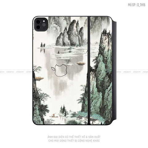 Dán Skin Magic Keyboard Hình Thư Pháp | D_TH16