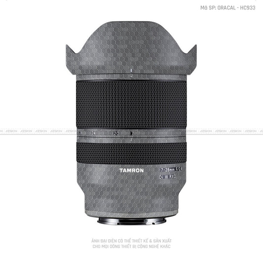 Dán Skin Ống Kính Tamron Vân Nổi Tổ Xám | HC933