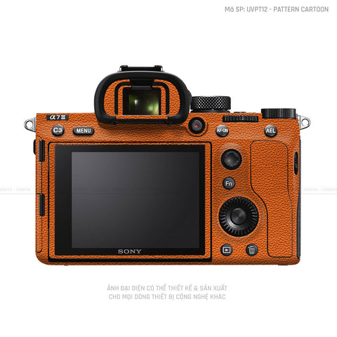 Dán Skin Máy Ảnh Sony Vân Da Cam | UVPT13