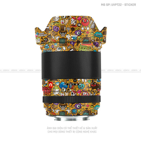 Dán Skin Ống Kính Viltrox Vân Nổi Sticker 05 | UVPT22