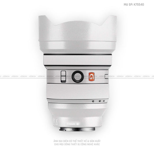 Skin Ống Kính Máy Ảnh Sony Màu Trắng Sứ | K75540