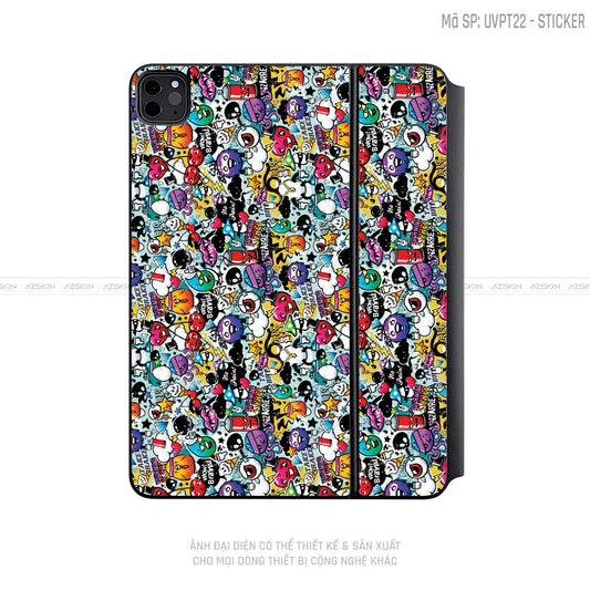 Dán Skin Magic Keyboard Vân Sticker 06 | UVPT22