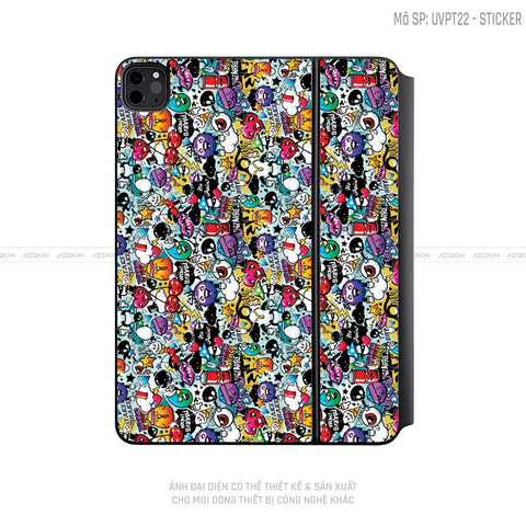 Dán Skin Magic Keyboard Vân Sticker 06 | UVPT22