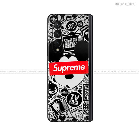 Dán Skin Galaxy Z Fold3 Hình Supreme | D_TH18
