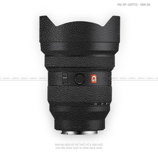 Dán Skin Ống Kính Sony Vân Da Đen | UVPT13