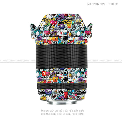Dán Skin Ống Kính Viltrox Vân Nổi Sticker 06 | UVPT22