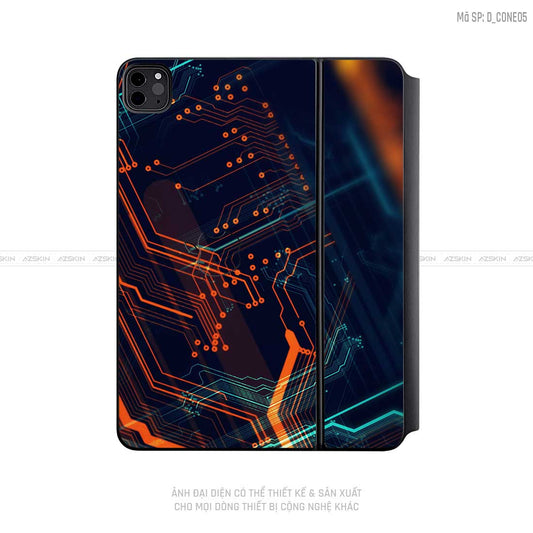 Dán Skin Magic Keyboard Hình Công Nghệ | D_CONE05