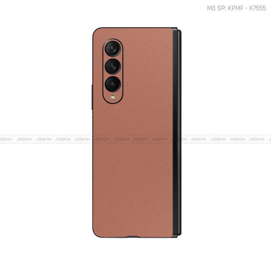 Dán Skin Galaxy Z Fold 6 Đổi Màu Vàng Hồng | KPMF - K7555
